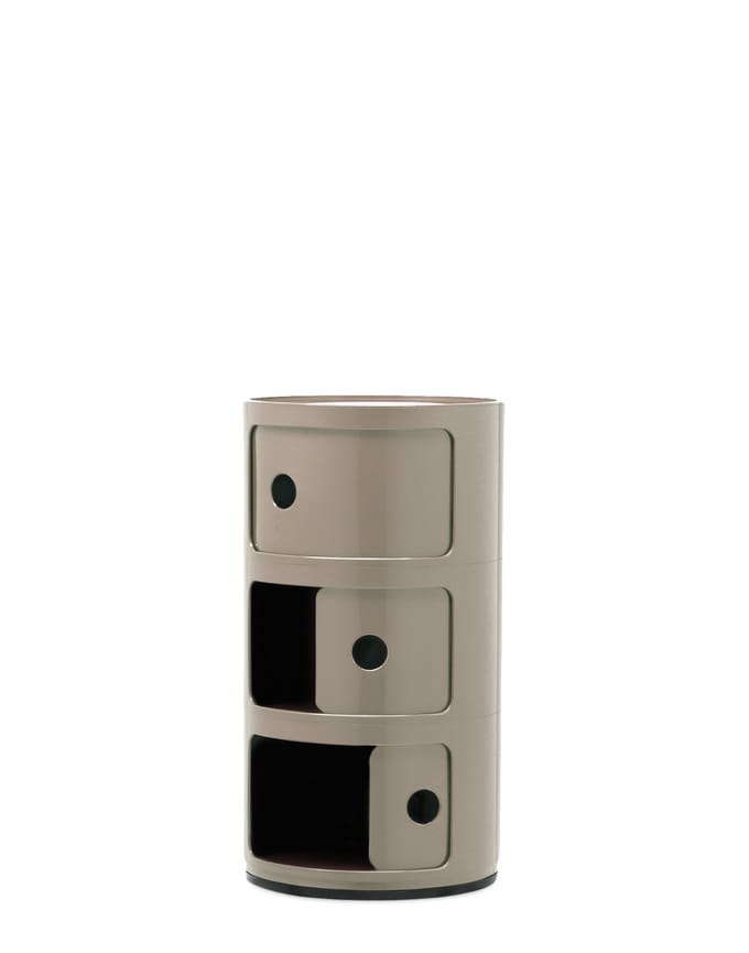 Kartell Componibili container - 3 elementen - dove gray