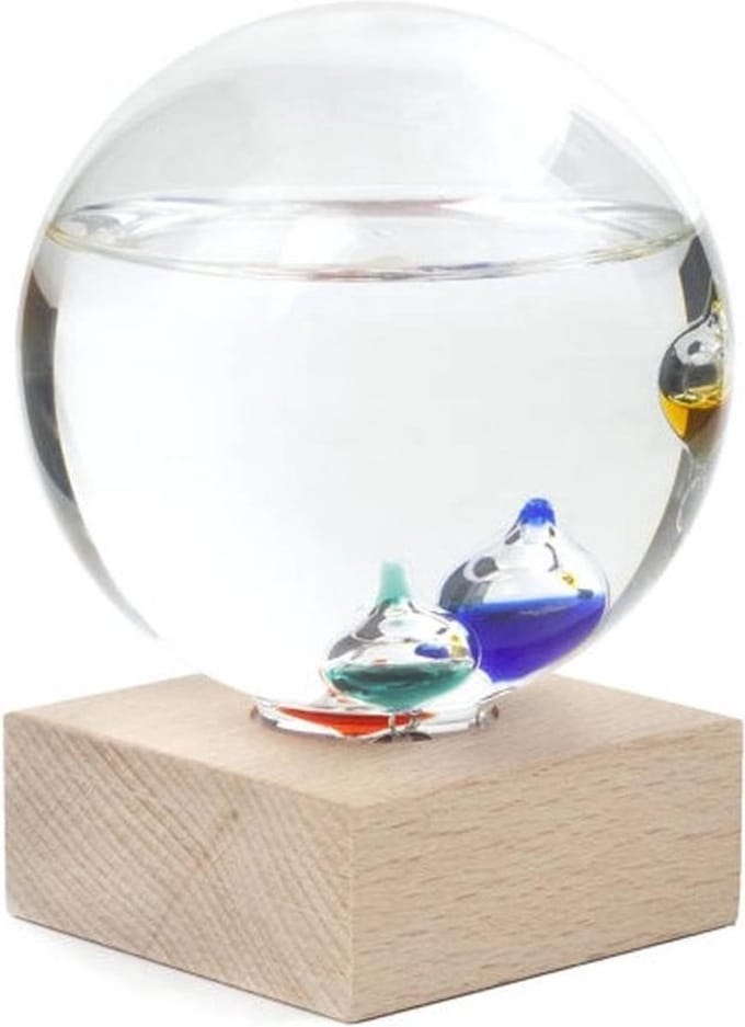 Kikkerland Galileo Thermometer – Weersvoorspelling – Metrologie