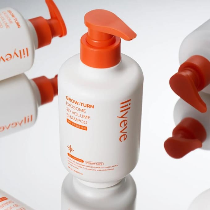 [lilyeve] Grow Turn Exosoom 3D Volume Shampoo 500ml white
