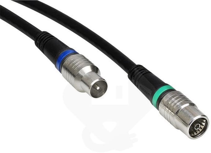 Technetix RLA++10  4G/LTE proof IEC (m) - IEC (v) coaxkabel - 1,5 meter