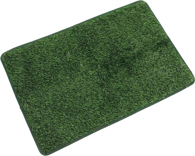 Kunstgras Mat - Huisdier Gras - Zindelijkheidstraining Hond - Waterabsorberend Ontwerp - 71x46x2cm - Groen