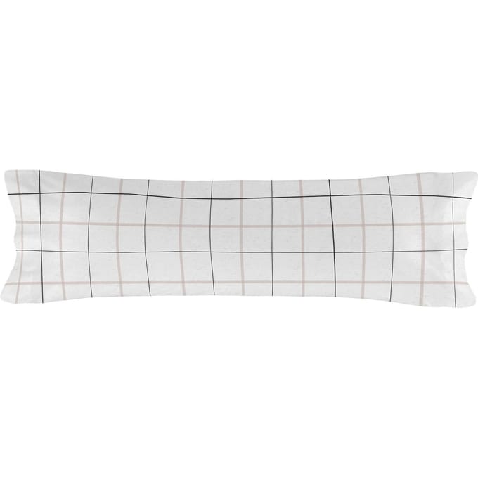 Kussensloop Tartan | Blanc