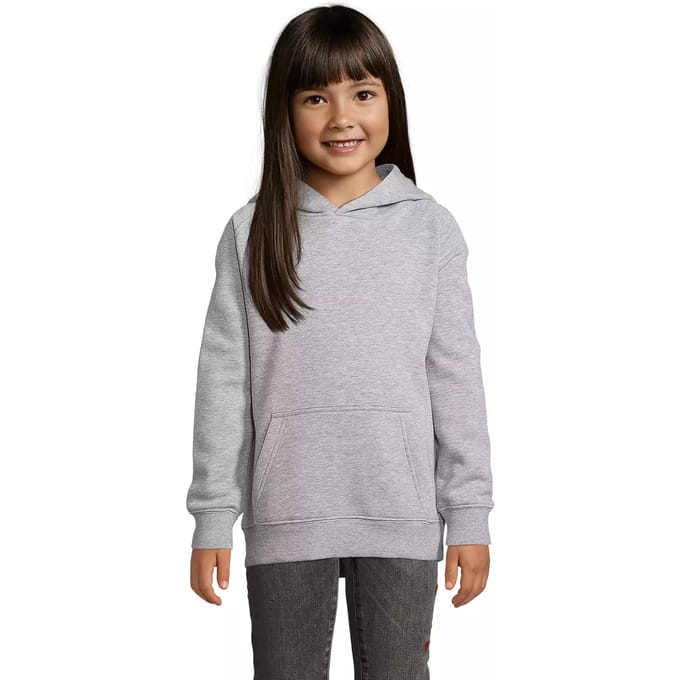 SOL'S Kids´ Stellar Sweatshirt L03576 - Grey Melange - 6 years (106/116)