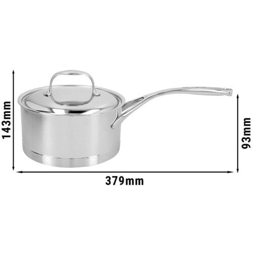 DEMEYERE ATLANTIS 7 - Kookpot met deksel - Ø 180mm - RVS