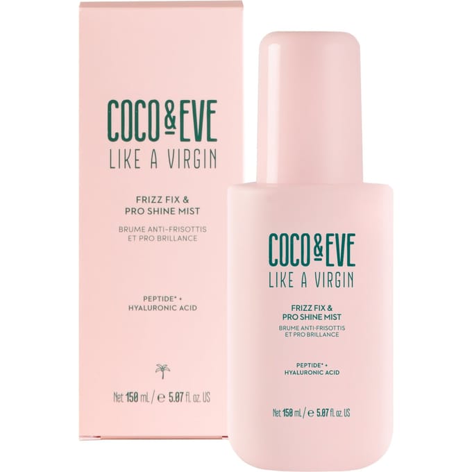 Coco & Eve Like A Virgin Shampoo & Conditioner and Frizz-Fix and Pro Shine Mist Bundle