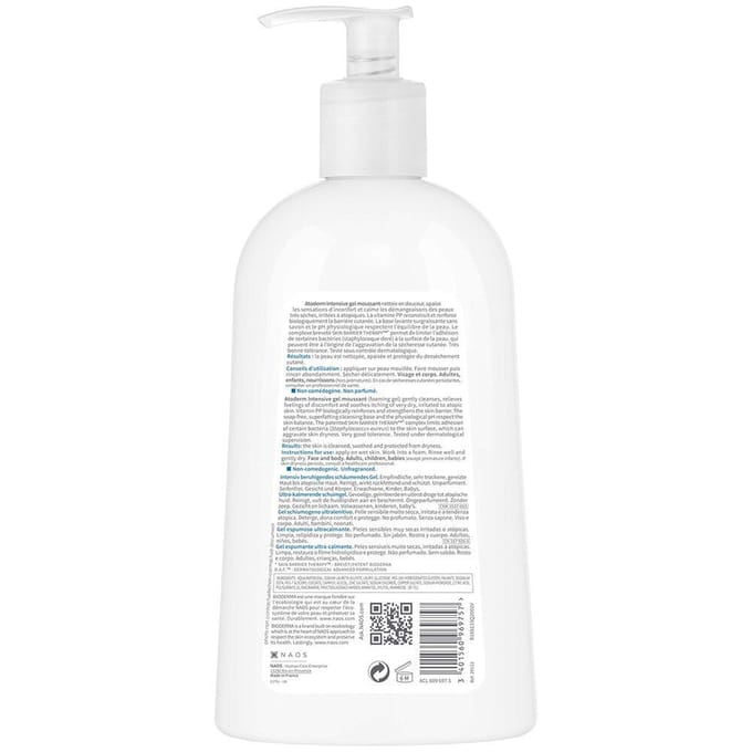 Bioderma Atoderm Intensive Moussant Shower Gel 1000ml