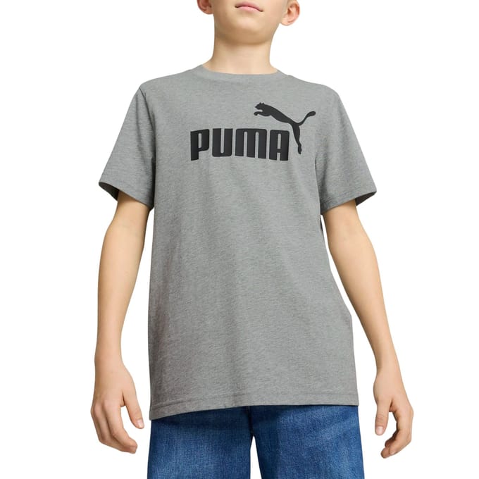 PUMA ESS No. 1 Logo Tee B Unisex T-shirt - medium gray heather