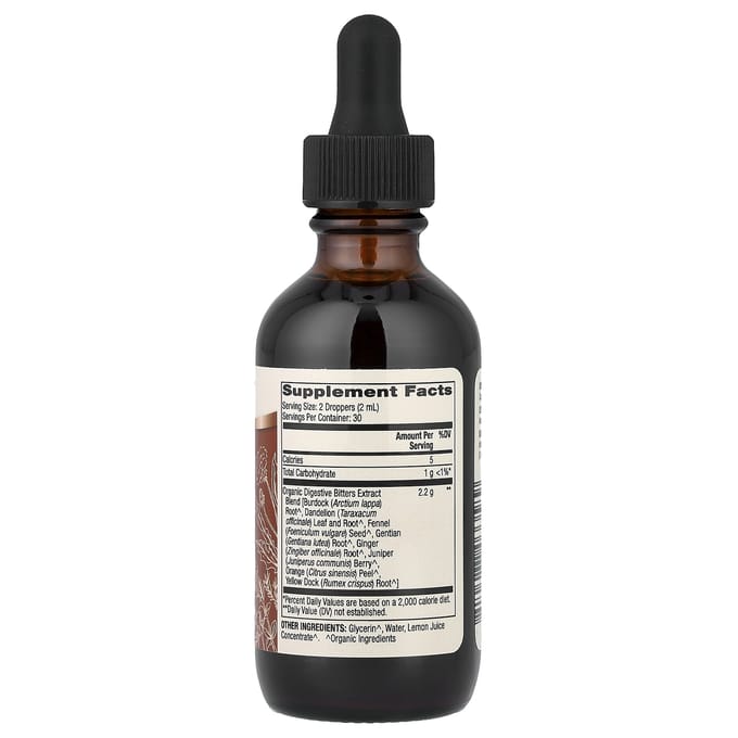 Dr. Mercola, Amers Digestifs Bio, 60ml(2 fl oz)