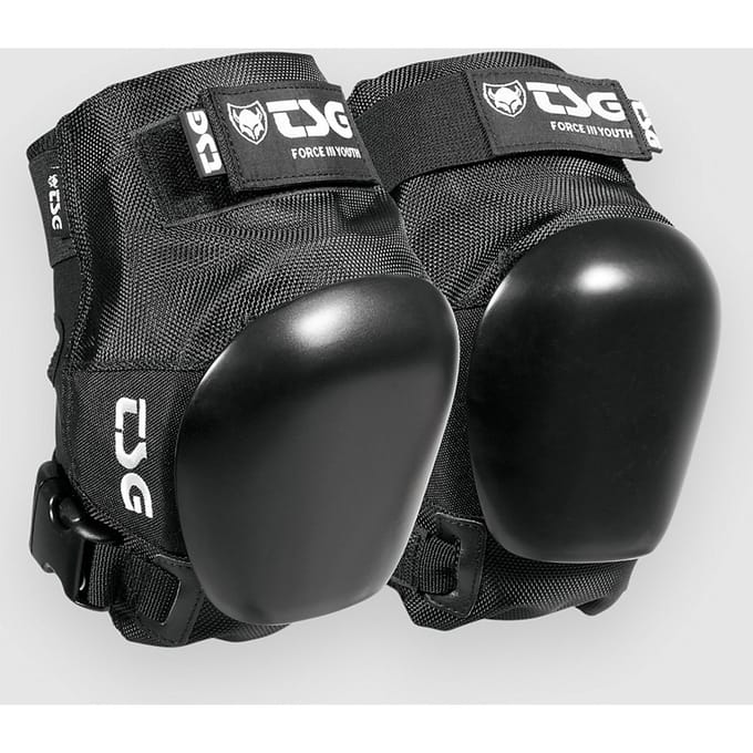 TSG Kneepad Force III Kids Knie Beschermers zwart
