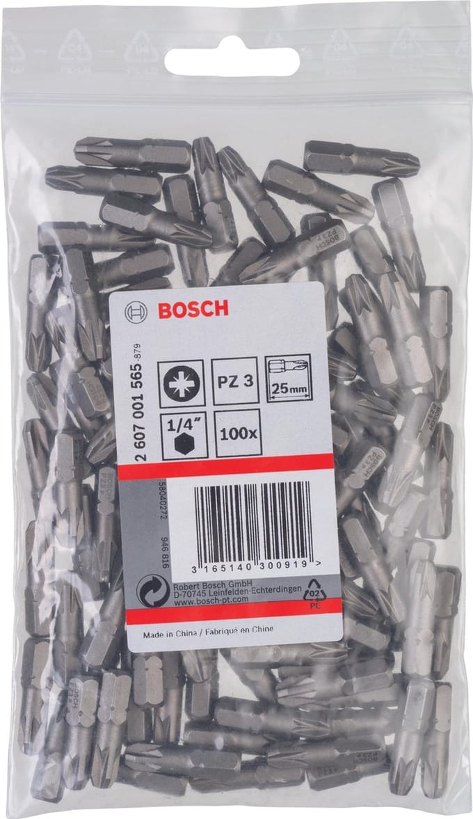 Bosch - XH-TORS/PZ3 - 25 stuks