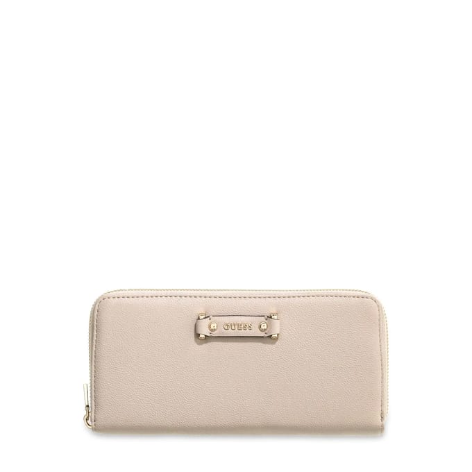 GUESS portemonnee Dorothy SLG Zip Around Wallet Bone beige