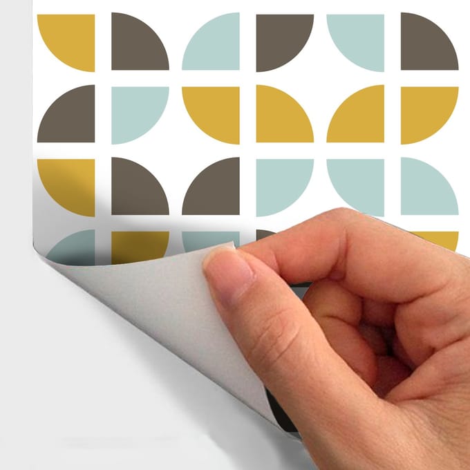 Behangeffect sticker - MALMO - 60x60cm