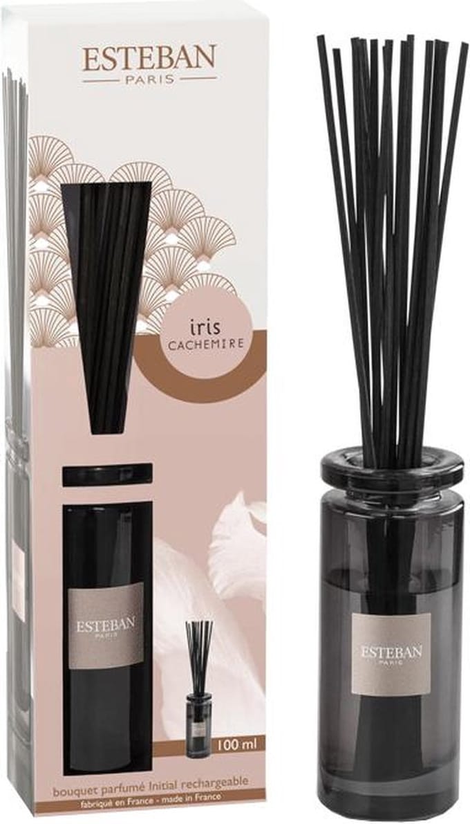 Esteban Classic Iris Cachemire Geurstokjes Initial 100 ml