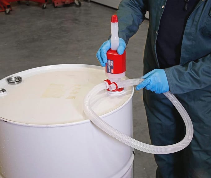 Hoogdebiet sifon pomp voor drum - 205 liter capaciteit