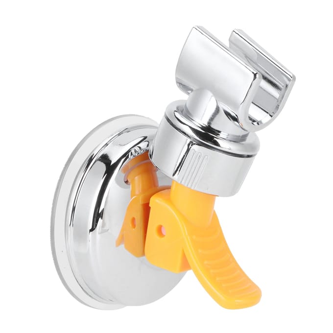 Verstelbare Douchekop Houder Zuignap Handdouche Beugel Badkamer Accessoires gray