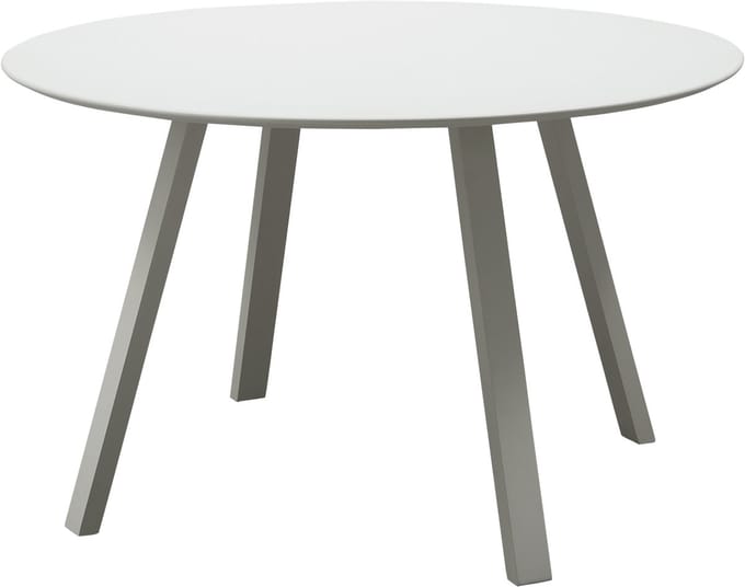 WOOOD Auke Tuintafel - Aluminium - Mist/Grijs - 75x120x120