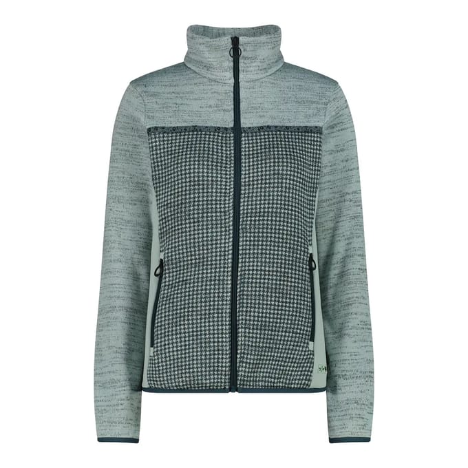 Dames technische gebreide zip-up fleece CMP