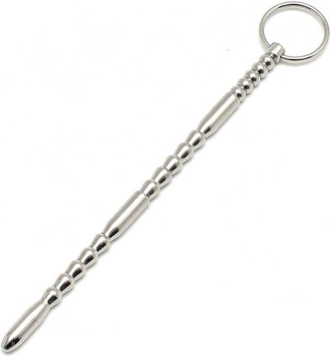 Rimba Bondage Play - Lange Geribbelde Penis Stick - 24 cm