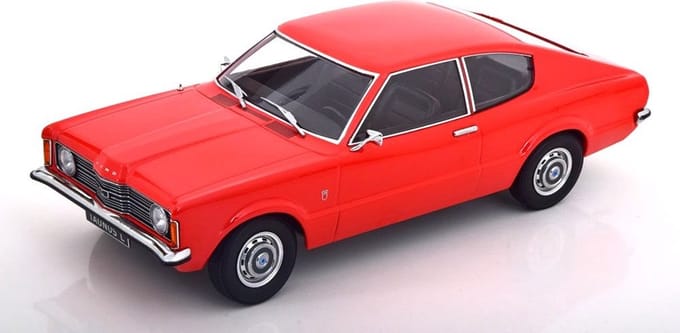 Ford Taunus L Coupé 1971 lichtrood KK Models