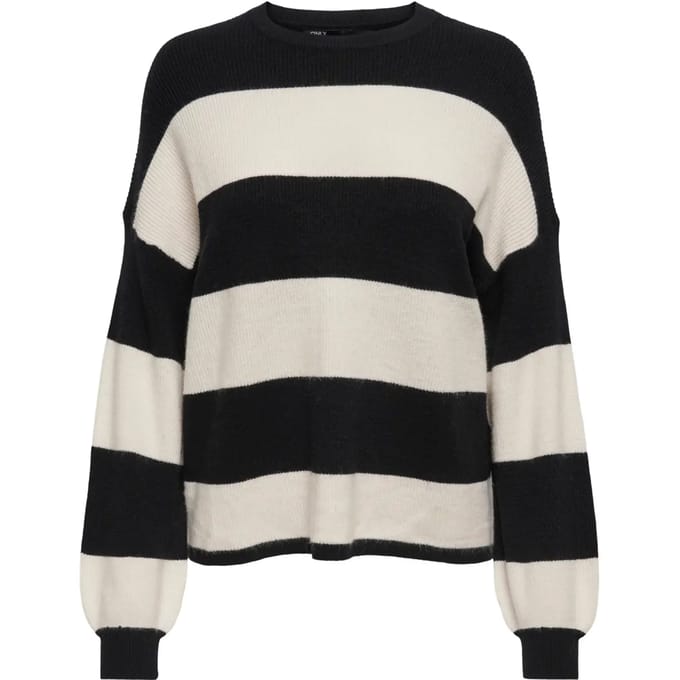 ONLY ONLATIA L/S STRIPE PULLOVER KNT NOOS Dames Trui - Maat XS