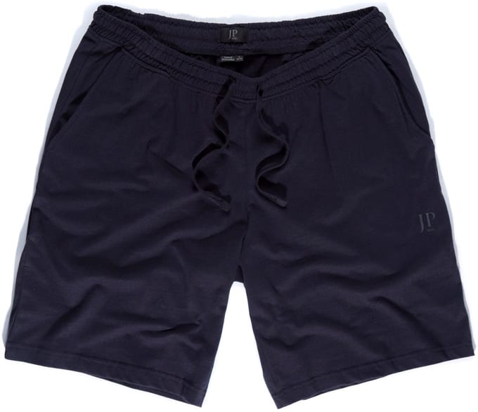 JP 1880 - Heren - Pyjamabroek loungewear shorts elastische band - Donkermarine - Maat 8XL