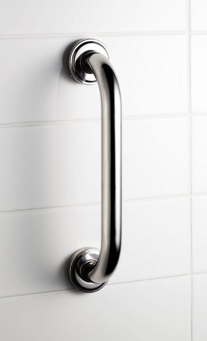 Sanifun Allibert badgreep Usis Chroom 450