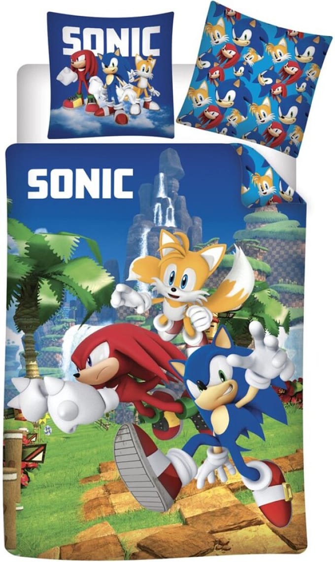 Super Sonic Dekbedovertrek Sonic 140 x 200 cm