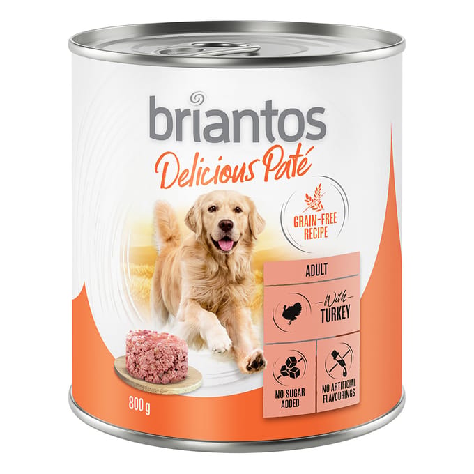 Briantos Delicious Paté 6 x 800 g Kalkoen