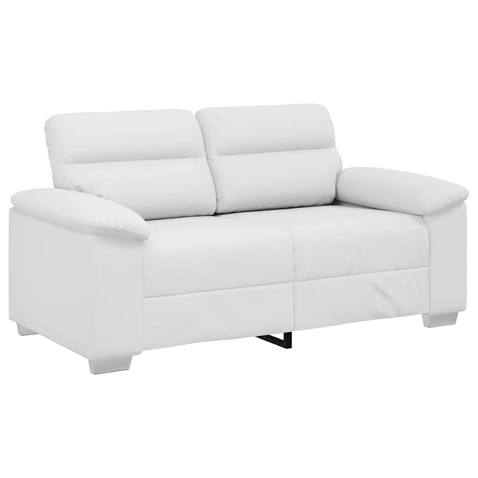 vidaXL - 2-zitsbank - wit - 160x81x84 - cm - kunstleer
