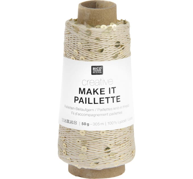 Rico Design Creative "Make It Paillette" - Goud