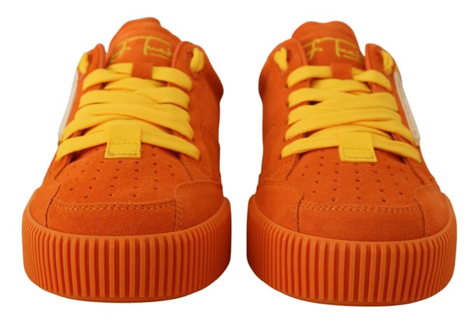 Portofino Suède Sneakers Oranje