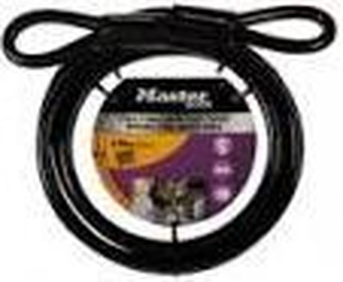 MasterLock Kabel 15mm - 3 meter - gevlochten staal - high security