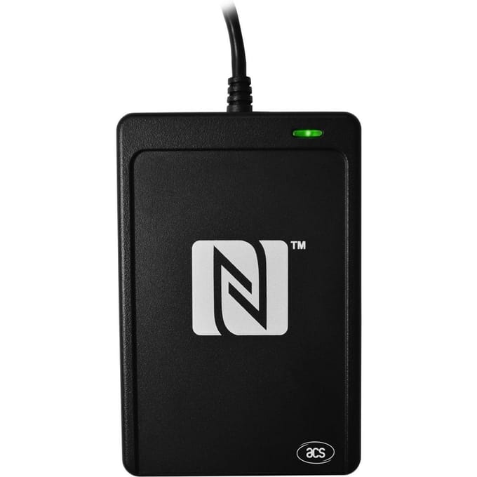 ACS ACR1252U-M1 card reader USB Black, NFC Reader III