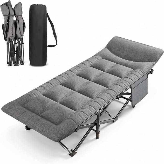 Veldbed Inklapbaar - Stretcher - Vouwbed - slaapmeubel