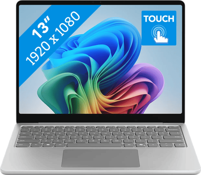 Microsoft Surface - Copilot + Laptop - 13 inch Touchscreen - X Plus - 16GB RAM/ 512GB SSD - Platinum
