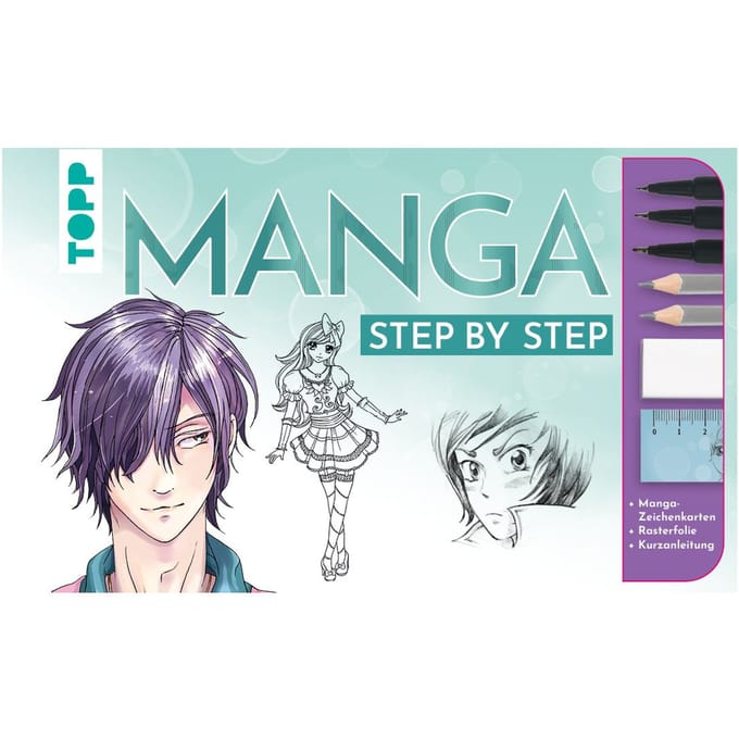 Manga Step by Step "Ontwerpdoos"