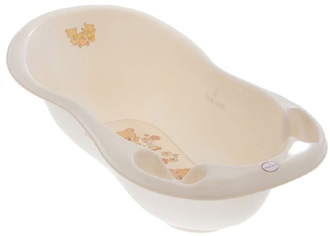 TEGA Anatomisch babybadje 102 cm Teddy beige - Babybad