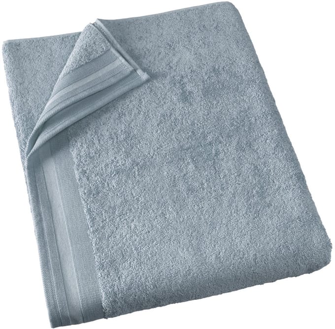 De Witte Lietaer Badlaken Contessa, Ice Blue - 100 x 150 cm - Katoen