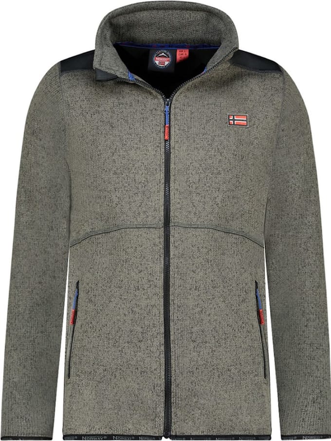 Geographical Norway Tickael Fleece Vest Heren Grijs - L