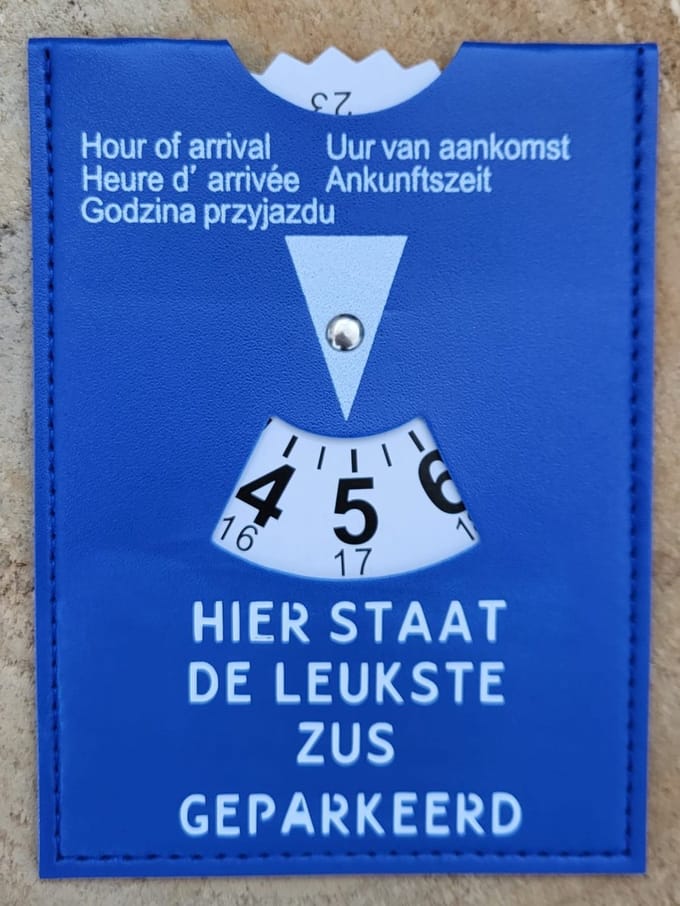 Parkeerschijf - Zus