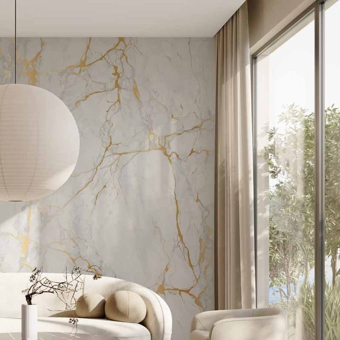 Marmer Effect venetian Plaiester - Compleet Pakket-wit