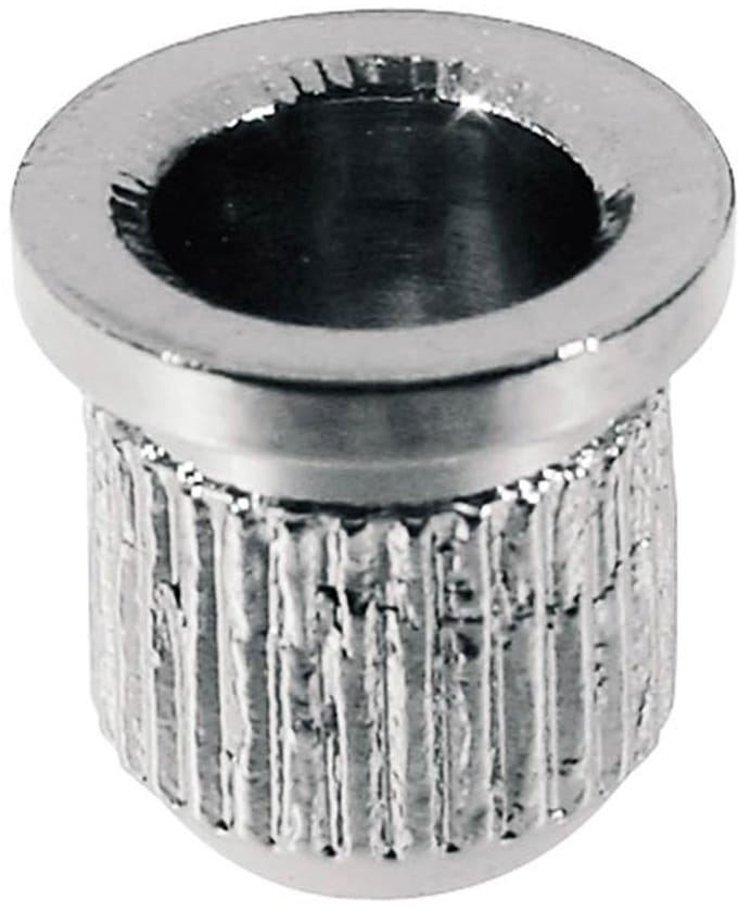 Boston TB-07-C Snaarferrules - 6-pack Chrome (8,2mm x 9,5mm)