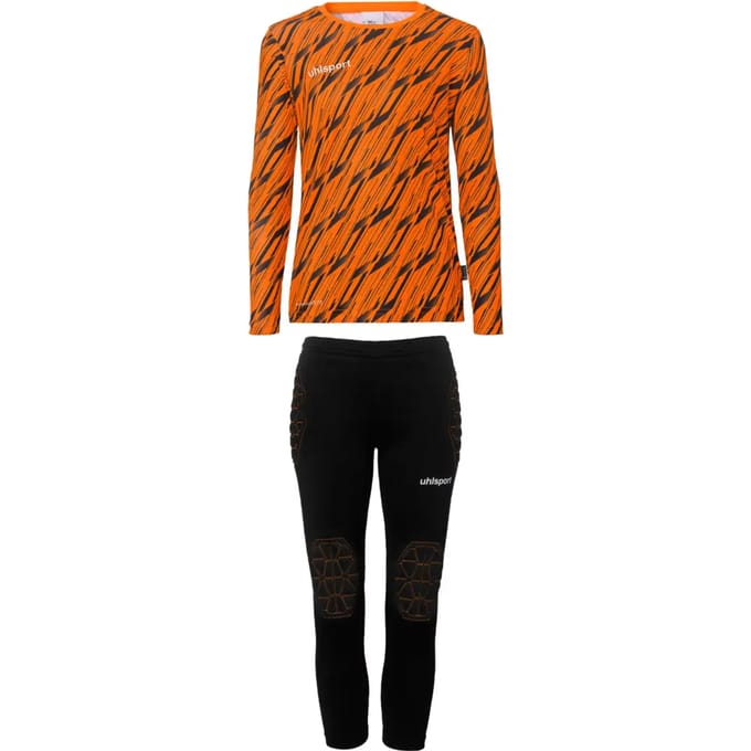 Uhlsport Progressive Goalkeeper Bundle Junior Fluo Orange Black