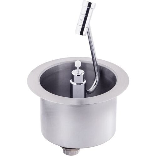 GGM Gastro Eisportioniererdusche mit Portioniererdusche & integr. Wasserstrahl-Regler Zilver