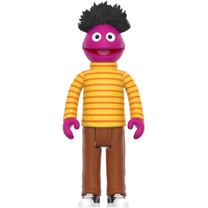 Super7 Sesame Street ReAction Action Figure Wave 04 Roosevelt Franklin 10 cm Action Figuur