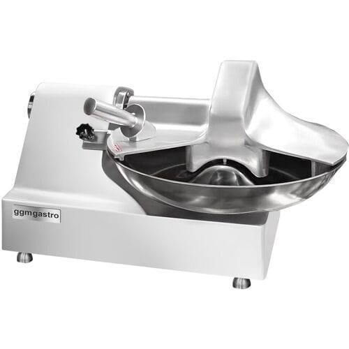 GGM Gastro Professionele horizontale cutter - 10liter - 750W - 230V - 1440 t/min zilver
