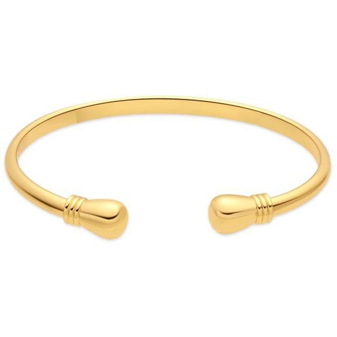 Luxenter armband afgewerkt in 18 karaat geel goud - Sanee
