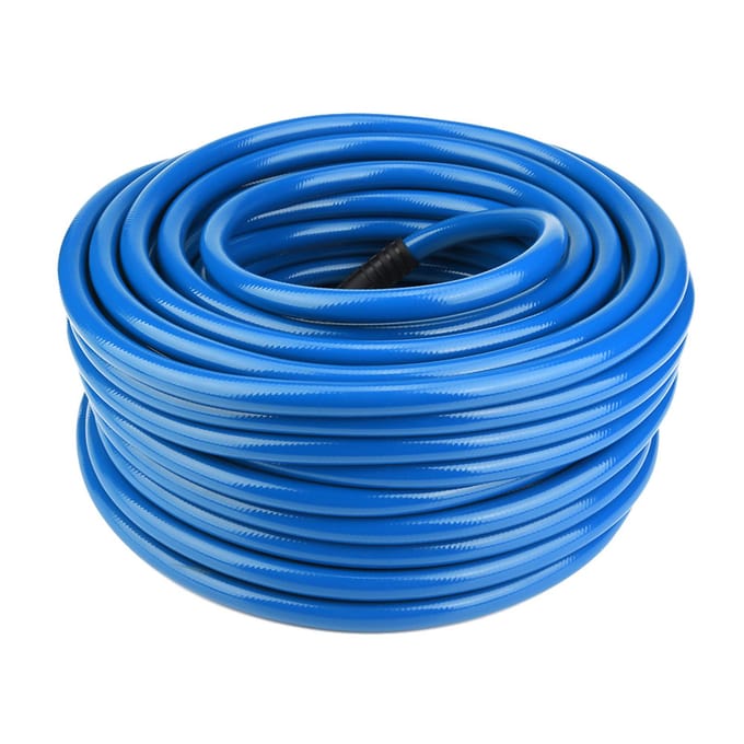 30M Blauwe Flexibele Pneumatische PVC Slang met Snelkoppeling voor Luchtcompressor gray
