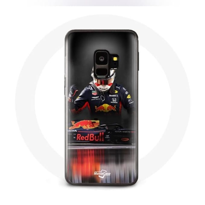 Coque - Red Bull - Samsung Galaxy S9 - Rigide - Noir - Formule 1 Max Verstappen