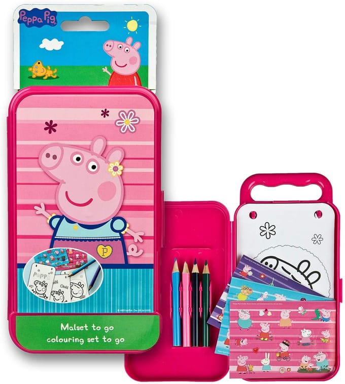 Peppa Pig Tekenkoffer 'on the way'